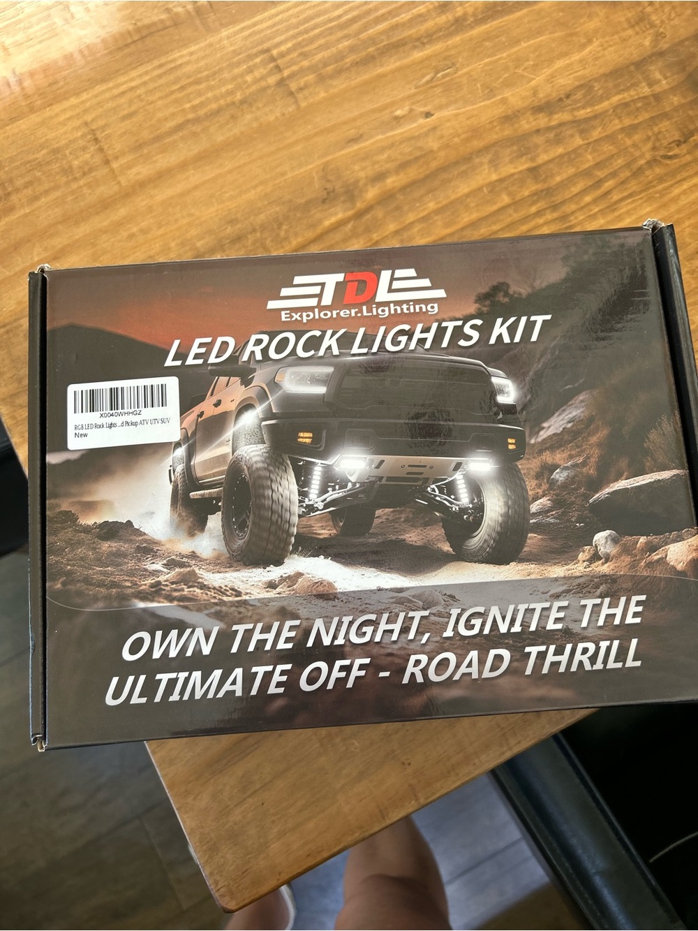 Multi colored LED Rock Lights Kit — Off-Road Accent Lighting